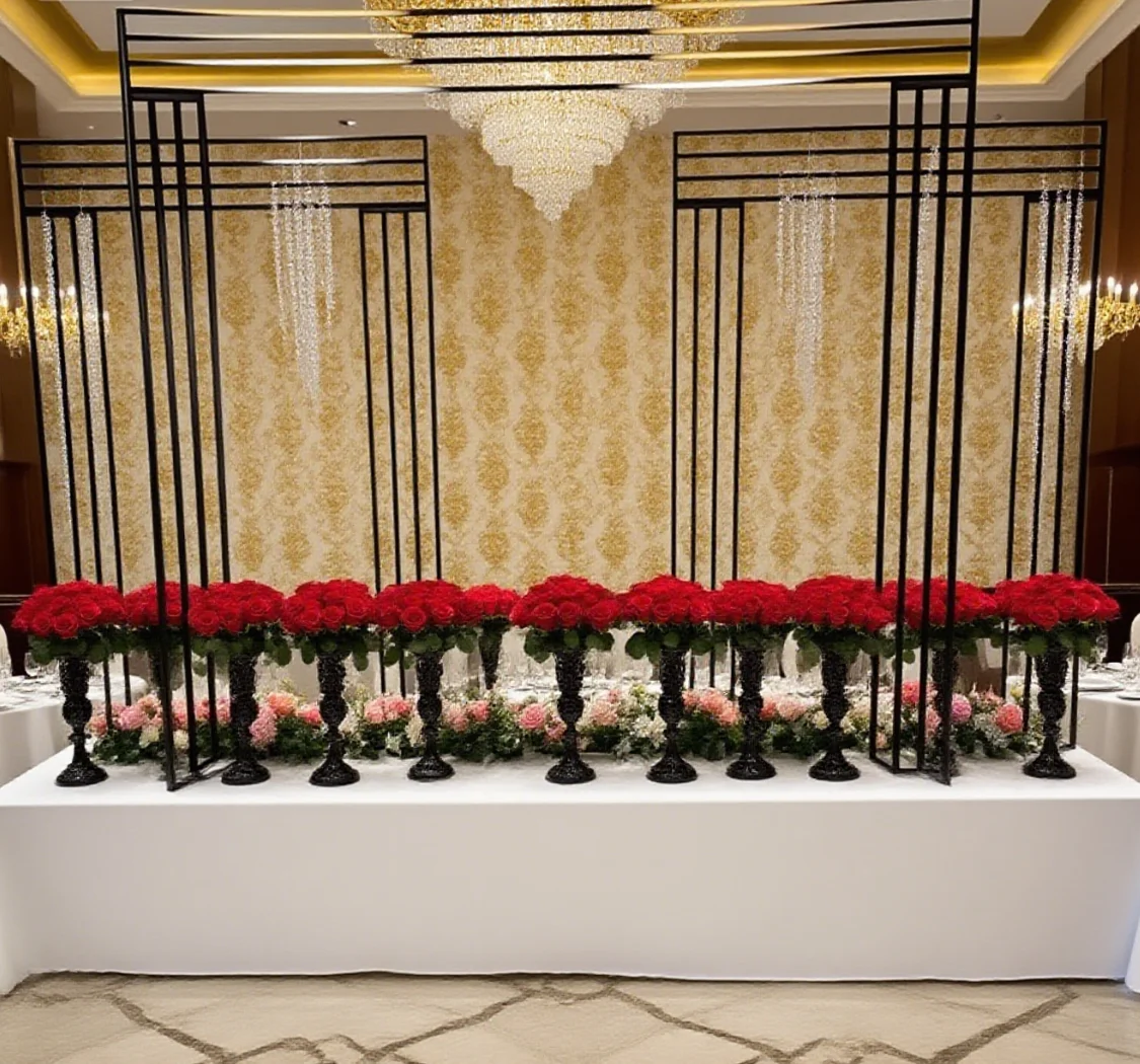 3pcs Floral Arch Backdrop Stand Gold Event Stage Party Decoration Flower Arches for Weddings
3pcs Floral Arch Backdrop Stand Gold Event Stage Party Decoration Flower Arches for Weddings