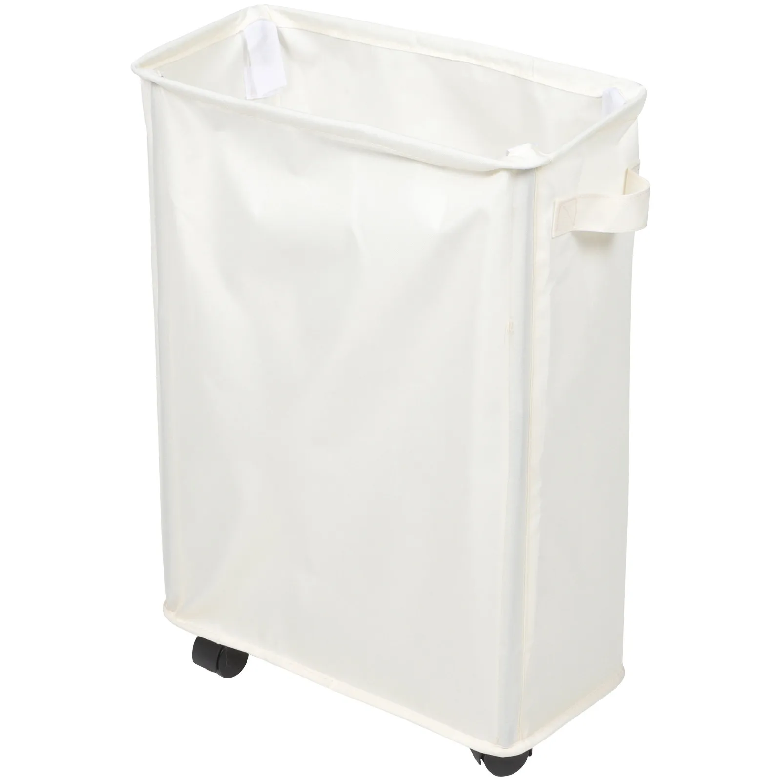 Узкая корзина для грязного белья на колесиках со съемной ручкой и складной рамой для стиральной машины, спальни, ванной комнаты
Узкая корзина для грязного белья на колесиках со съемной ручкой и складной рамой для стиральной машины, спальни, ванной комнаты
