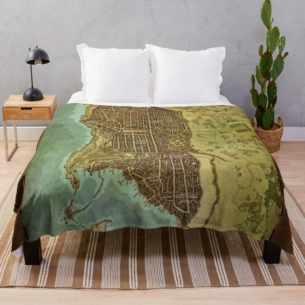Waterdeep City Map 2 Throw Blanket Plush Fuzzy Cozy Blanket for Couch Sofa
Waterdeep City Map 2 Throw Blanket Plush Fuzzy Cozy Blanket for Couch Sofa