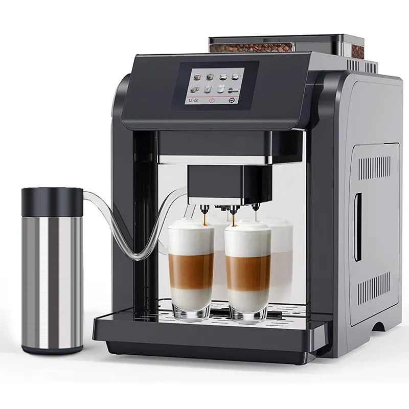 New Cappuccino Coffee Maker Fully Automatic Espresso Coffee Machine With Milk
New Cappuccino Coffee Maker Fully Automatic Espresso Coffee Machine With Milk