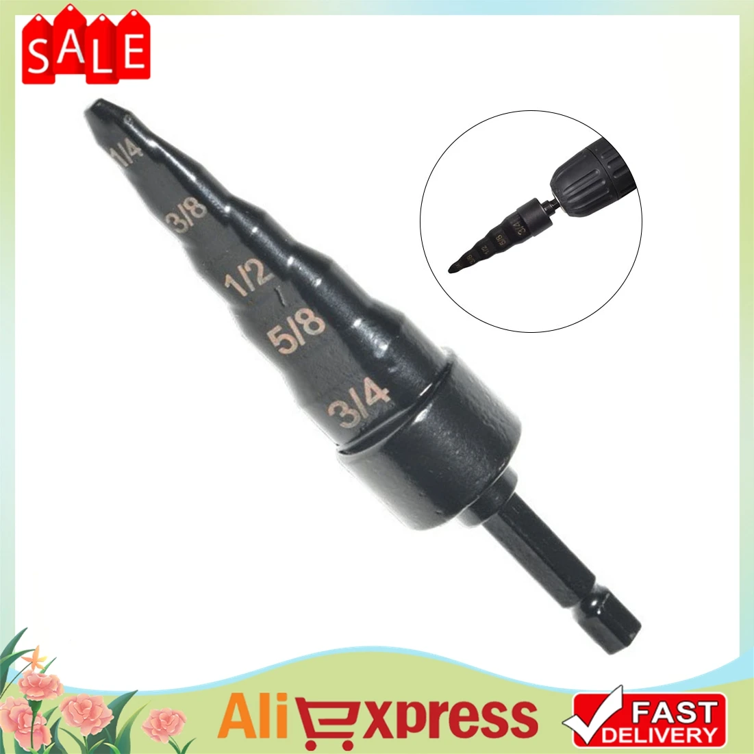 5 In 1 Air Conditioner Carbon Steel Pipes Expander Swaging Drill Bit Set Swage Tube Expanders Tubing Power Tool Accessories
5 In 1 Air Conditioner Carbon Steel Pipes Expander Swaging Drill Bit Set Swage Tube Expanders Tubing Power Tool Accessories