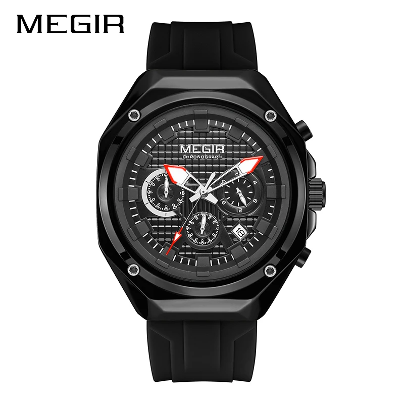 MEGIR 8118, новые роскошные мужские и женские кварцевые часы, водостойкий хронограф, календарь, ночник, студенческие спортивные часы с допамином 
MEGIR 8118, новые роскошные мужские и женские кварцевые часы, водостойкий хронограф, календарь, ночник, студенческие спортивные часы с допамином