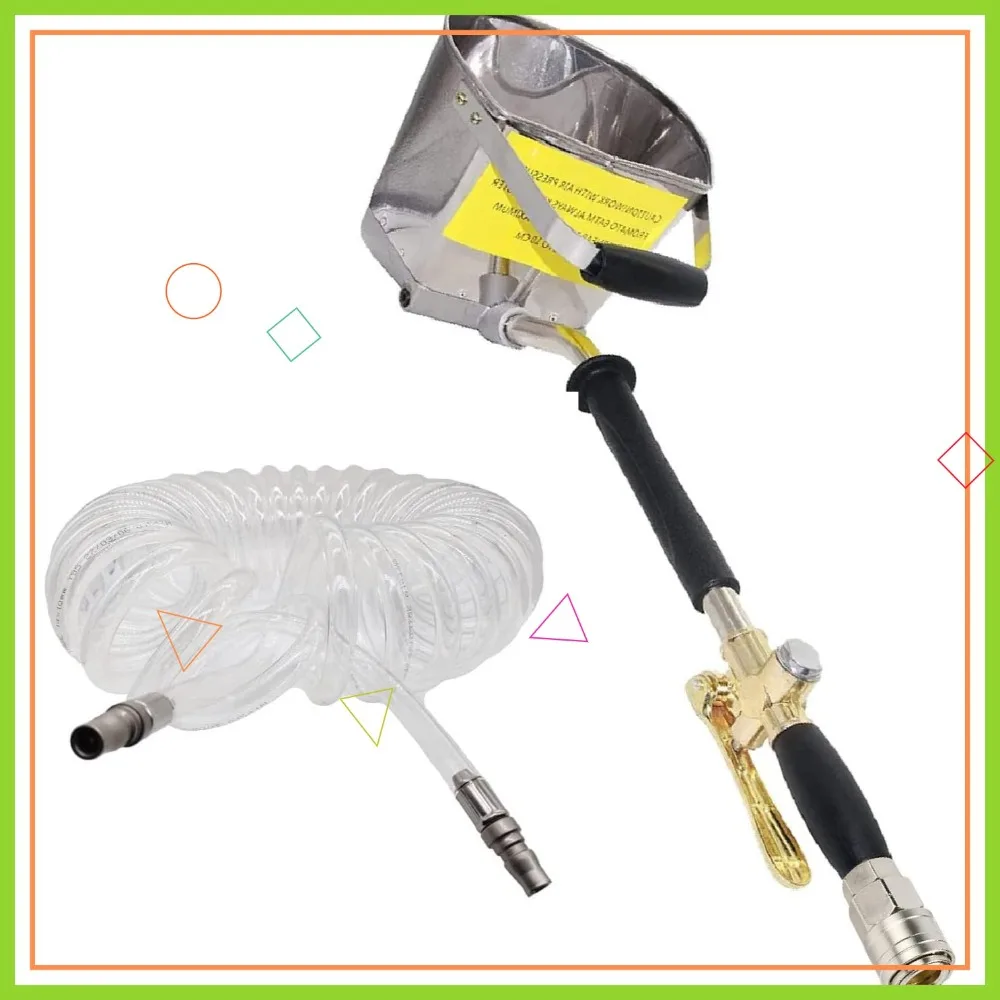 YOUHO Stucco Sprayer Wall Plaster Sprayer Cement Mortar Spray Gun Hopper Tool with Compressor Connection Kit 4 Jet Pneumatic
YOUHO Stucco Sprayer Wall Plaster Sprayer Cement Mortar Spray Gun Hopper Tool with Compressor Connection Kit 4 Jet Pneumatic