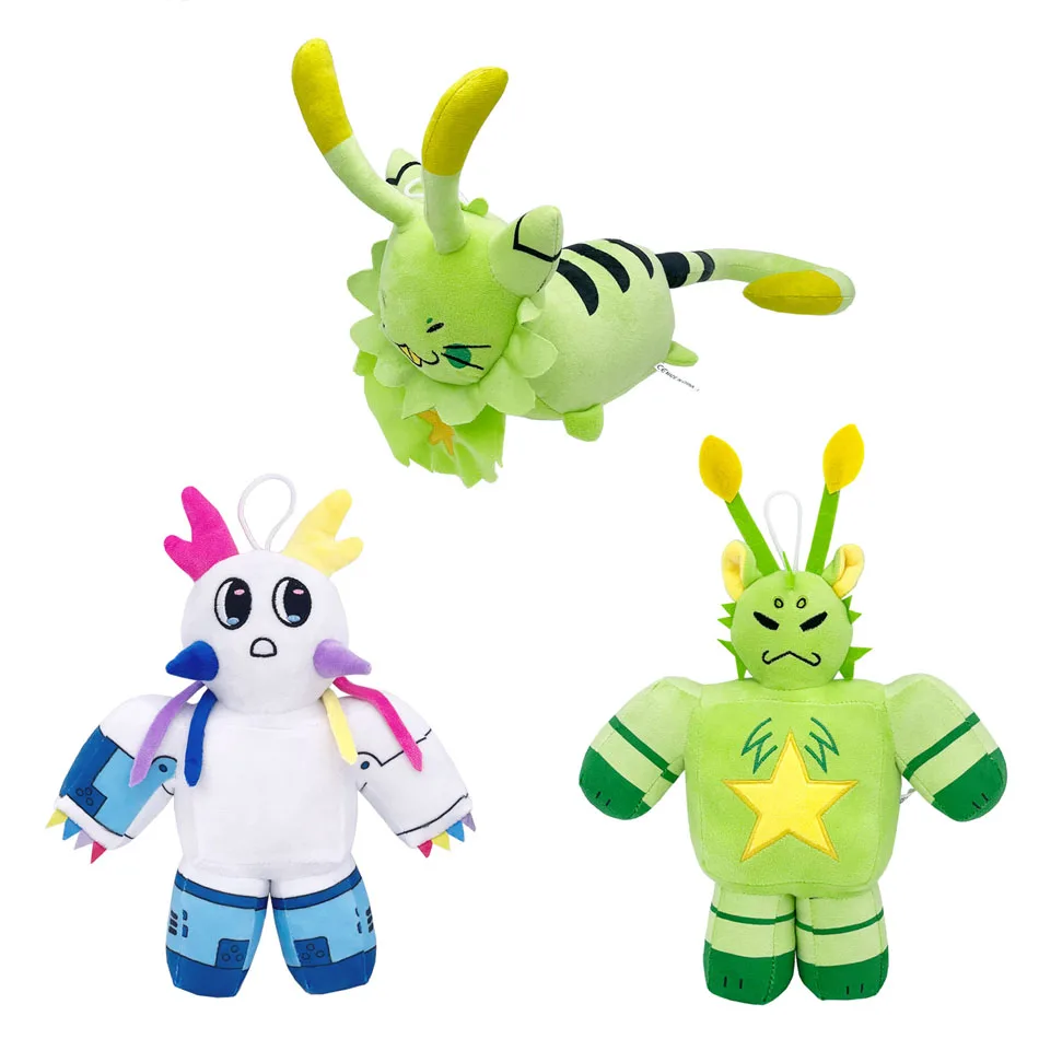 New Game Peripherals Regretevator Gnarpy Green Cat Plush Toy White Cat Robot Doll Children's Birthday Gift
New Game Peripherals Regretevator Gnarpy Green Cat Plush Toy White Cat Robot Doll Children's Birthday Gift