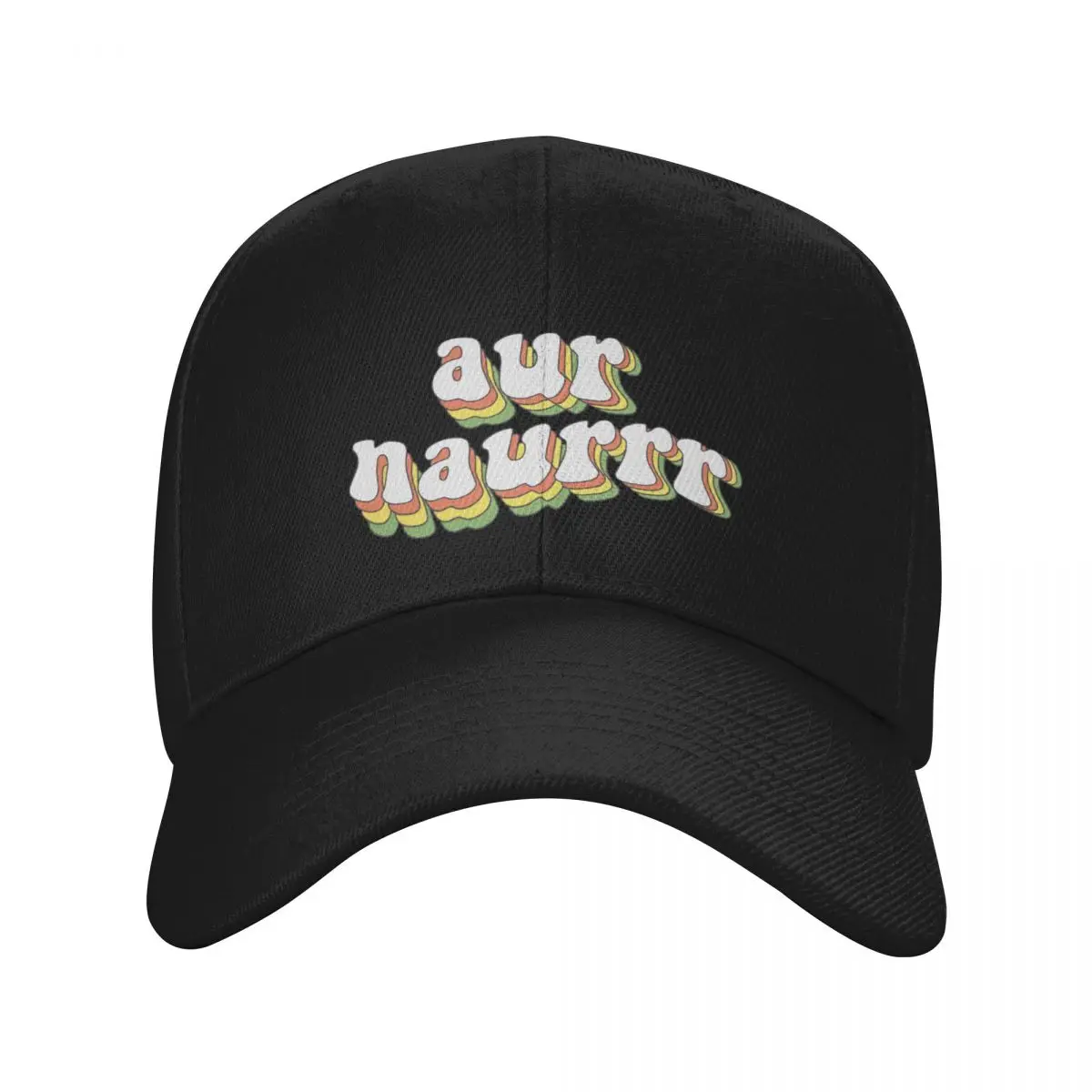 Aur Naur; cute australian accent quote; wavy rainbow Baseball Cap Sunhat men's big size hat Men's Hats Women's
Aur Naur; cute australian accent quote; wavy rainbow Baseball Cap Sunhat men's big size hat Men's Hats Women's