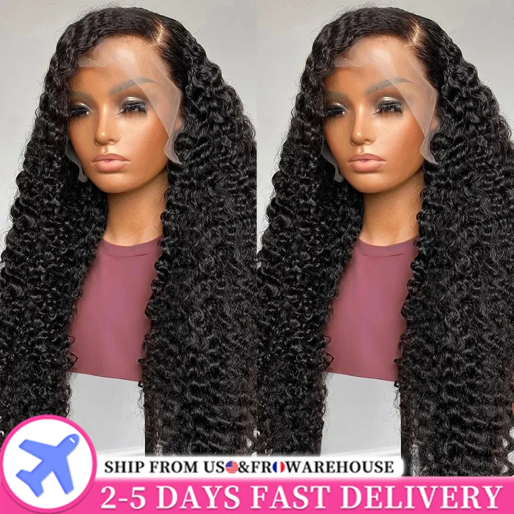 200 Density 13X6 HD Transparent Deep Water Wave Curly Human Hair Lace Frontal Wig 30 34 Inch 13X4 Lace Front Human Hair Wigs
200 Density 13X6 HD Transparent Deep Water Wave Curly Human Hair Lace Frontal Wig 30 34 Inch 13X4 Lace Front Human Hair Wigs