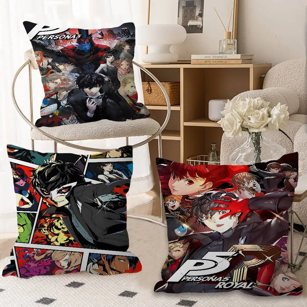 Hot Video Game P-Persona 5 Gaming Cushion Cover Polyester Sofa Cushions Decorative Throw Pillows Home Decoration Pillowcover
Hot Video Game P-Persona 5 Gaming Cushion Cover Polyester Sofa Cushions Decorative Throw Pillows Home Decoration Pillowcover
