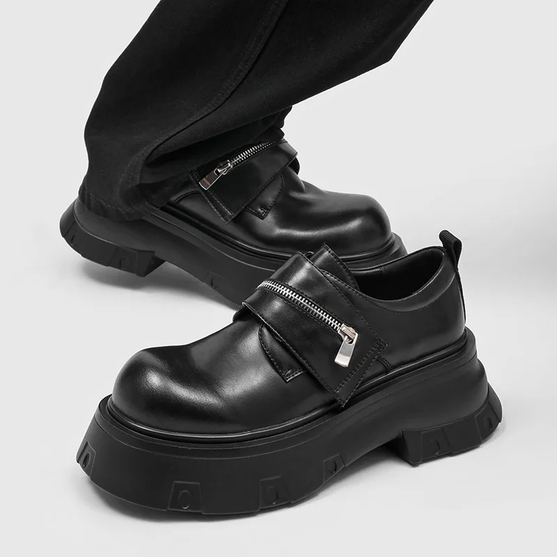 men's fashion punk rock platform shoes black trendy original leather oxfords shoe designer big toe sneakers youth cool footwear
men's fashion punk rock platform shoes black trendy original leather oxfords shoe designer big toe sneakers youth cool footwear
