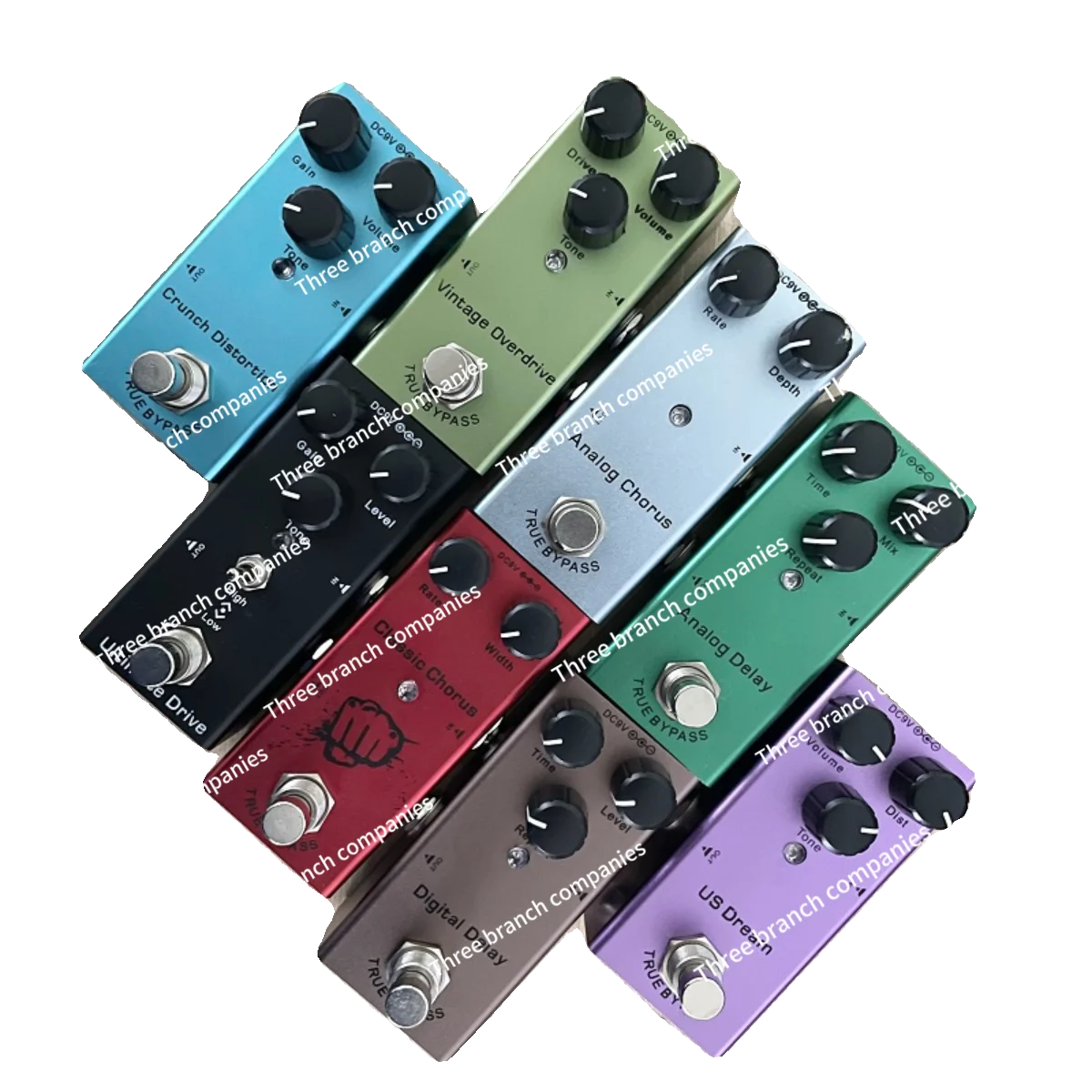 Electric Guitar Effects Monolithic Effects Professional Mini Portable Distortion/Overload/Delay/Chorus/Vibrato
Electric Guitar Effects Monolithic Effects Professional Mini Portable Distortion/Overload/Delay/Chorus/Vibrato