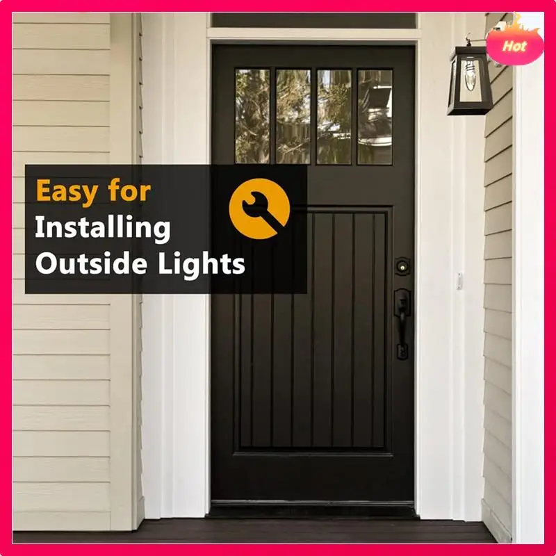 New Octagon Siding Mounting Kit, 8141 Vertical Siding Lamps Mounting Plate Siding Light Blocks For 1/2Inch Lap Siding
New Octagon Siding Mounting Kit, 8141 Vertical Siding Lamps Mounting Plate Siding Light Blocks For 1/2Inch Lap Siding