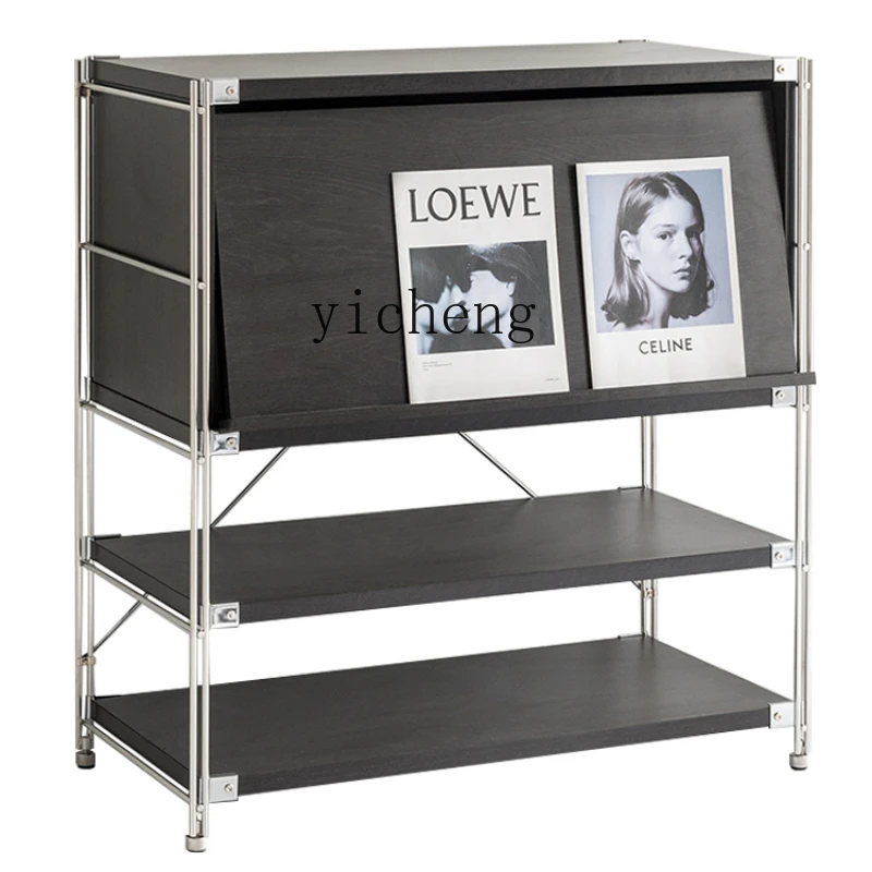 Zf Magazine Cabinet Stainless Steel Living Room Narrow Storage Cabinet Storage Rack
Zf Magazine Cabinet Stainless Steel Living Room Narrow Storage Cabinet Storage Rack