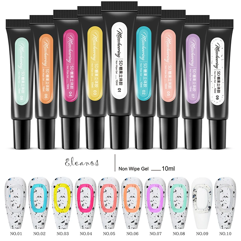 Nail Decoration Phototherapy Glue Korean-style Elastic 5D Solid Gel Candy Macaron Translucent 10 Color DIY Gel Nail Art Supplies
Nail Decoration Phototherapy Glue Korean-style Elastic 5D Solid Gel Candy Macaron Translucent 10 Color DIY Gel Nail Art Supplies