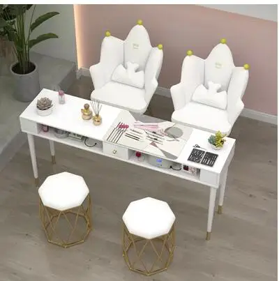Nail table and chair set special price economy Nordic single double net red simple light luxury lacquered nail table
Nail table and chair set special price economy Nordic single double net red simple light luxury lacquered nail table