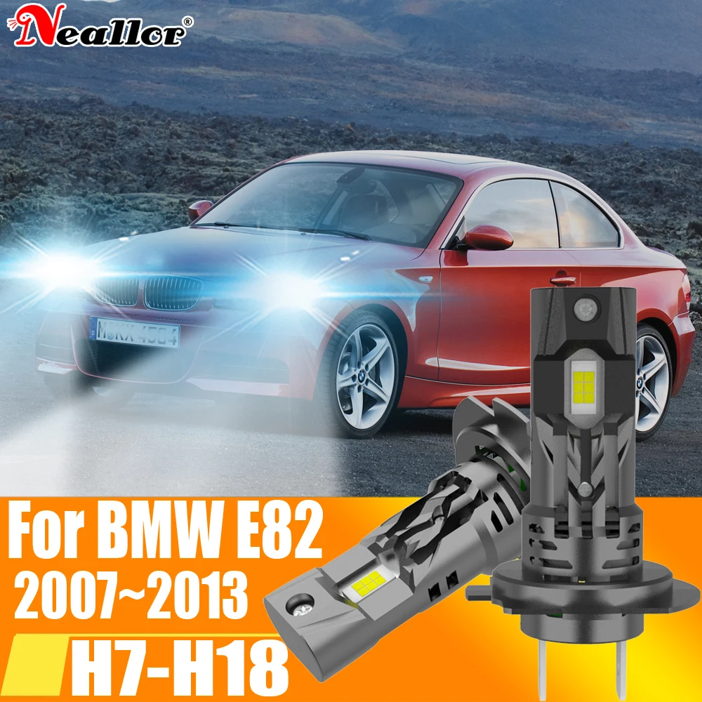 2 шт., Автомобильные светодиодные лампы H7 Canbus H18 6000K 12 В 55 Вт для BMW E82 1 2007 ~ 2013
2 шт., Автомобильные светодиодные лампы H7 Canbus H18 6000K 12 В 55 Вт для BMW E82 1 2007 ~ 2013