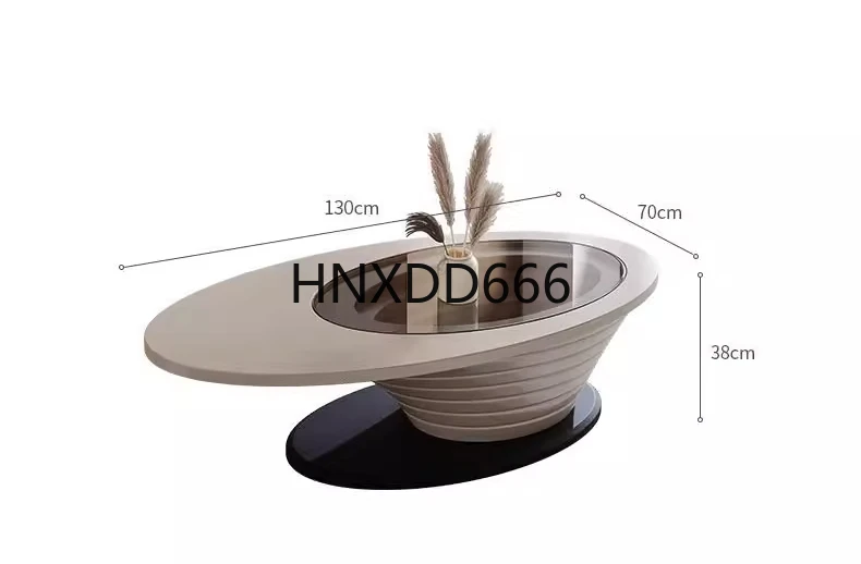 Household small apartment modern simple light luxury high-end round coffee table
Household small apartment modern simple light luxury high-end round coffee table