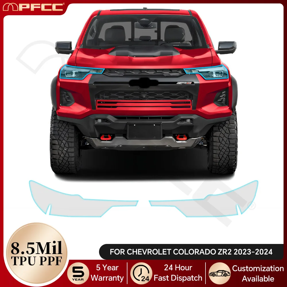 For Chevrolet Colorado ZR2 2023 2024 Headlight Rearview TPU Paint Protection Film Clear Bra Pre-cut PPF Anti-Scratch Resistant
For Chevrolet Colorado ZR2 2023 2024 Headlight Rearview TPU Paint Protection Film Clear Bra Pre-cut PPF Anti-Scratch Resistant