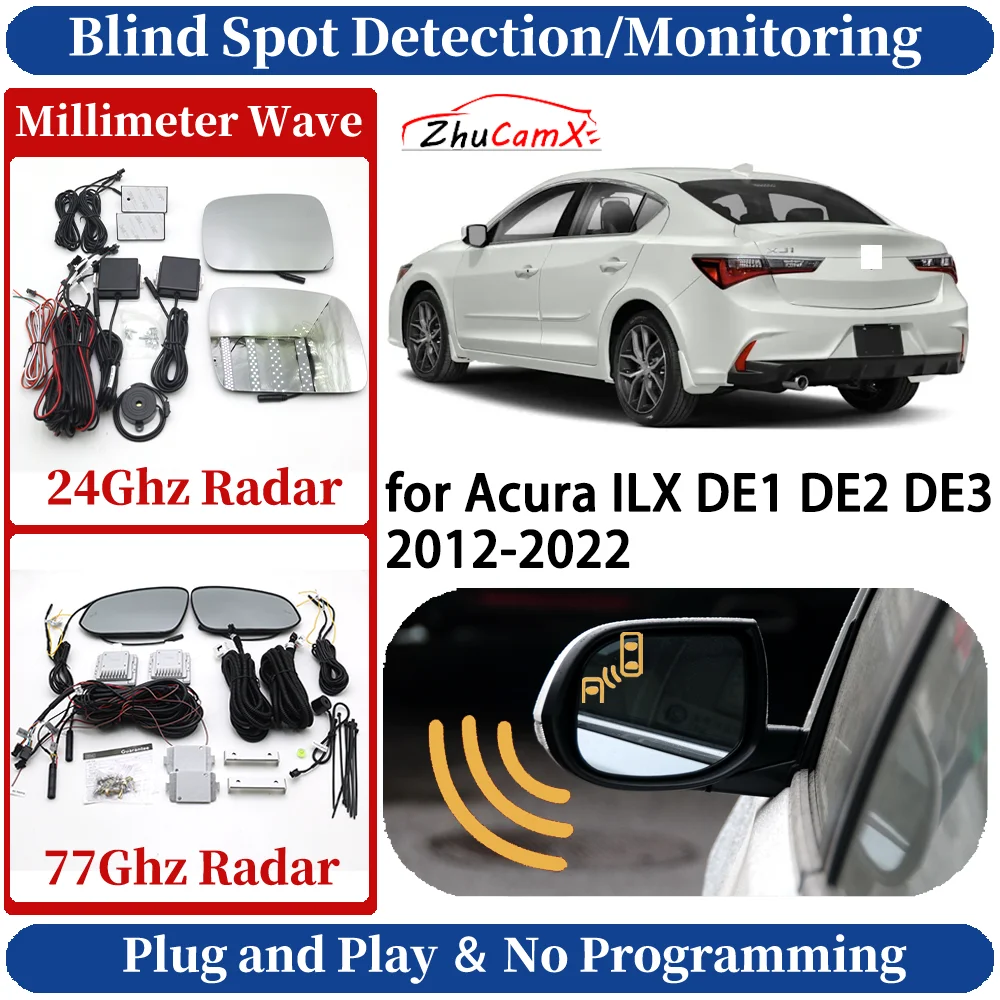 Blind Spot Monitoring/Detection System for Acura ILX DE1 DE2 DE3 2012-2022 Night Driving Side Lane Change Warning Light Assist
Blind Spot Monitoring/Detection System for Acura ILX DE1 DE2 DE3 2012-2022 Night Driving Side Lane Change Warning Light Assist