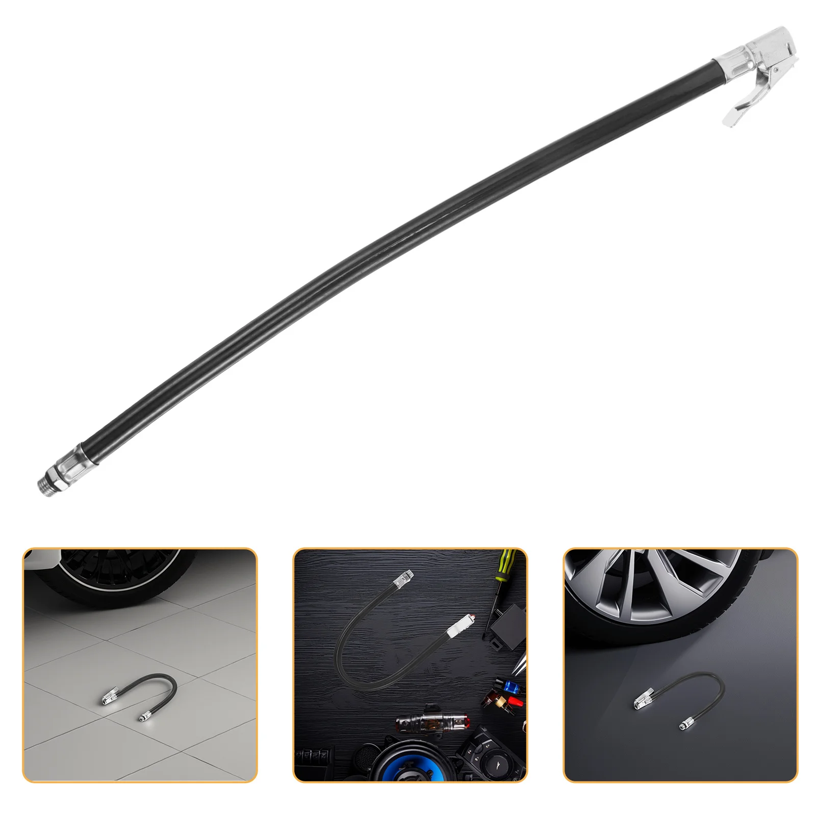 Tire Pressure Gauge Inflator Head Extension Hose For Car Motorcycle Bike Portable Inflator Pump Tube Replacement Auto Repair
Tire Pressure Gauge Inflator Head Extension Hose For Car Motorcycle Bike Portable Inflator Pump Tube Replacement Auto Repair