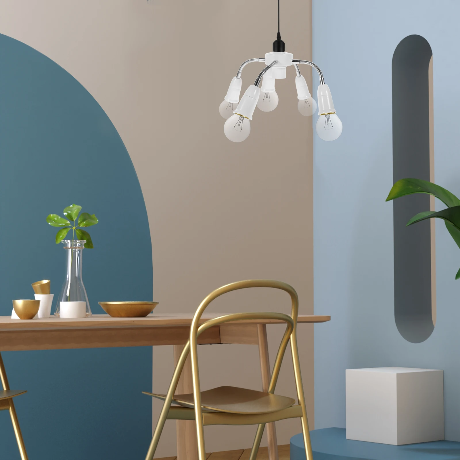 Multi head Adapter 360 Degree Socket Extender Rotatable Flexible Light Socket Adapter Flexible Hose Extender LED Bulb Splitter
Multi head Adapter 360 Degree Socket Extender Rotatable Flexible Light Socket Adapter Flexible Hose Extender LED Bulb Splitter