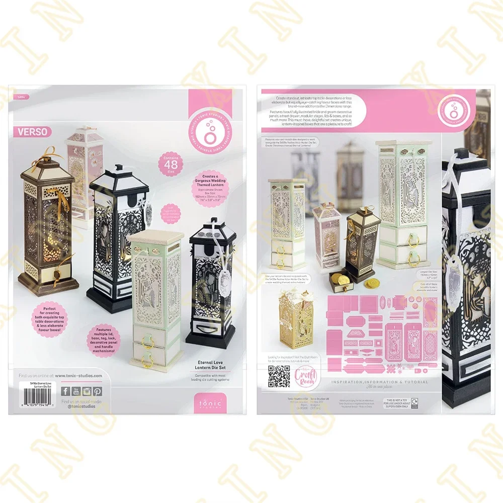 Cutting Card Eternal Love Lantern Die Scrapbooking New Arrival 2024 Metal Cutting Dies Christmas Craft Making Stencil For Decor
Cutting Card Eternal Love Lantern Die Scrapbooking New Arrival 2024 Metal Cutting Dies Christmas Craft Making Stencil For Decor