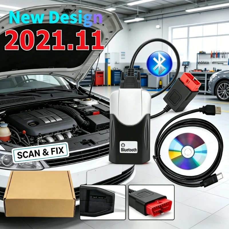 2026 NEW Scanner 2021.11 Keygen 2020.23 Vd CDD with Bluetooth for TNESF DELPHIS ORPDC OBD2 Car Truck Diagnostic Tools
2026 NEW Scanner 2021.11 Keygen 2020.23 Vd CDD with Bluetooth for TNESF DELPHIS ORPDC OBD2 Car Truck Diagnostic Tools