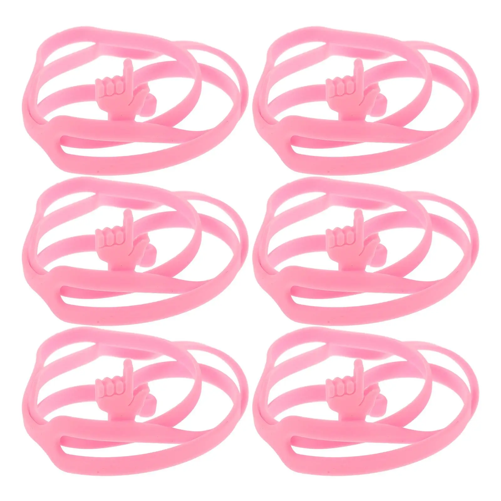 6 Pcs Elastic Finger Bookmark Funny Marks Filling Lovely Point Bookmarks Silicone Pink Students Stationery Band Man
6 Pcs Elastic Finger Bookmark Funny Marks Filling Lovely Point Bookmarks Silicone Pink Students Stationery Band Man