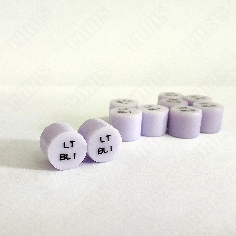 10Pcs NEW Denture Materials Press Ingots Dental Press Ingots Press Glass Ceramic Purple Ingots Dental Press Disilicate Block
10Pcs NEW Denture Materials Press Ingots Dental Press Ingots Press Glass Ceramic Purple Ingots Dental Press Disilicate Block