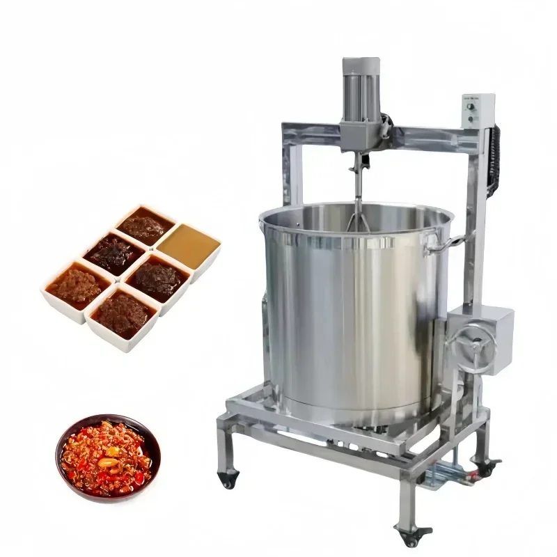 170l Cooking Pot with Mixer for Jam Sauce Candy Soup Honey Syrup Cook Mixer Agitator Food Food Cooking Mixer Machine
170l Cooking Pot with Mixer for Jam Sauce Candy Soup Honey Syrup Cook Mixer Agitator Food Food Cooking Mixer Machine
