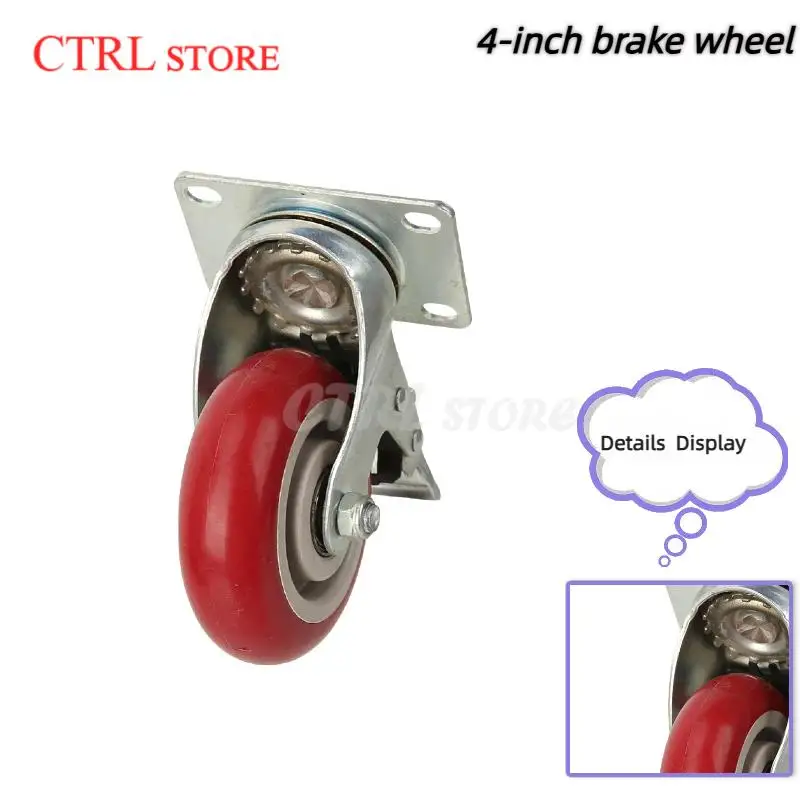 Heavy-Duty Universal Caster Wheels with 360° Swivel Silent Design Brake Perfect for Furniture Wear-Resistant Platform Trolley
Heavy-Duty Universal Caster Wheels with 360° Swivel Silent Design Brake Perfect for Furniture Wear-Resistant Platform Trolley