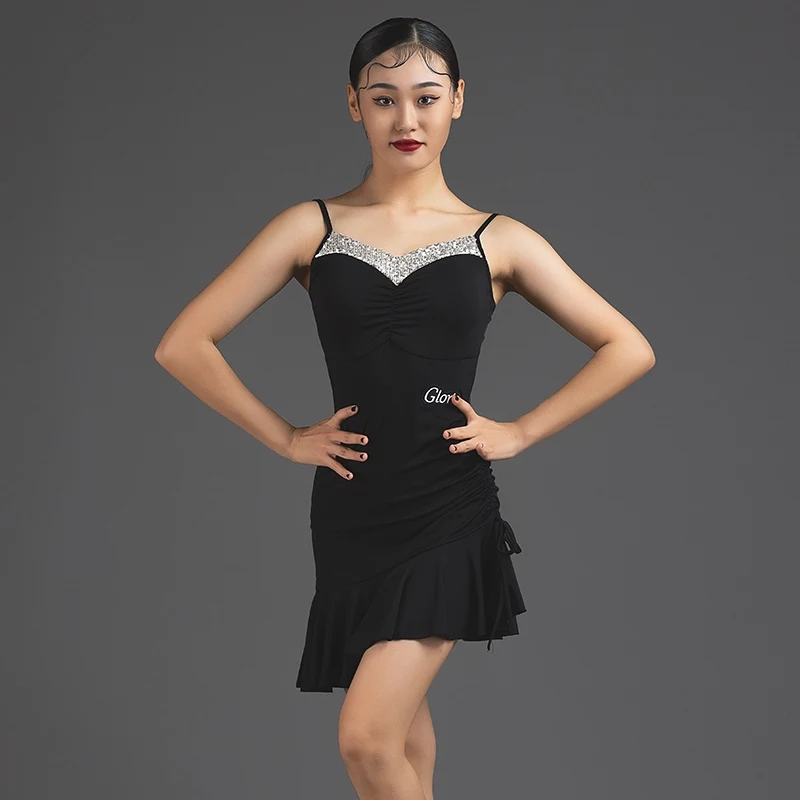 2026 New Latin Dance Competition Dress For Women Sexy Sequin Sling Dress Samba Chacha Adult Female Latin Stage Dress XH4797
2026 New Latin Dance Competition Dress For Women Sexy Sequin Sling Dress Samba Chacha Adult Female Latin Stage Dress XH4797