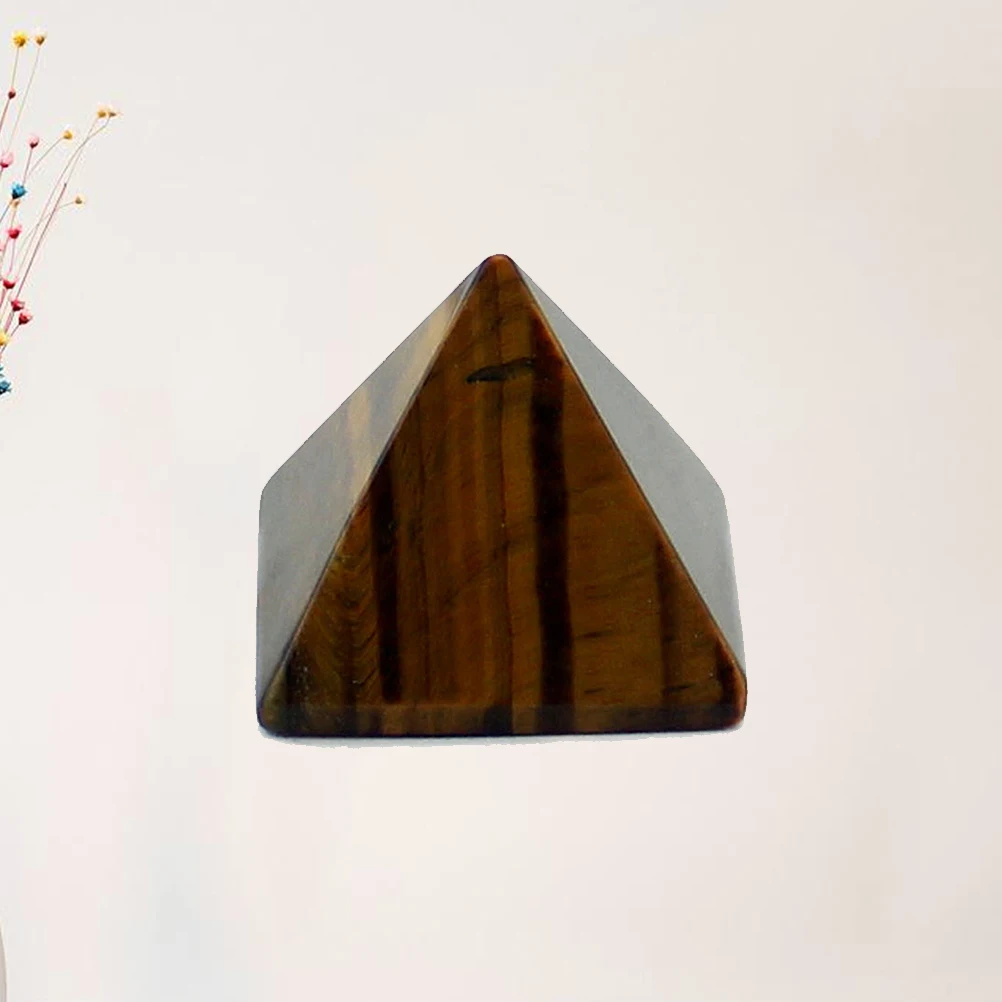 Pyramid Energy Stone Crystal Gemstone Natural Healing Worry Chakra Soothing Massage Decoration Triangle Adornment Personal
Pyramid Energy Stone Crystal Gemstone Natural Healing Worry Chakra Soothing Massage Decoration Triangle Adornment Personal