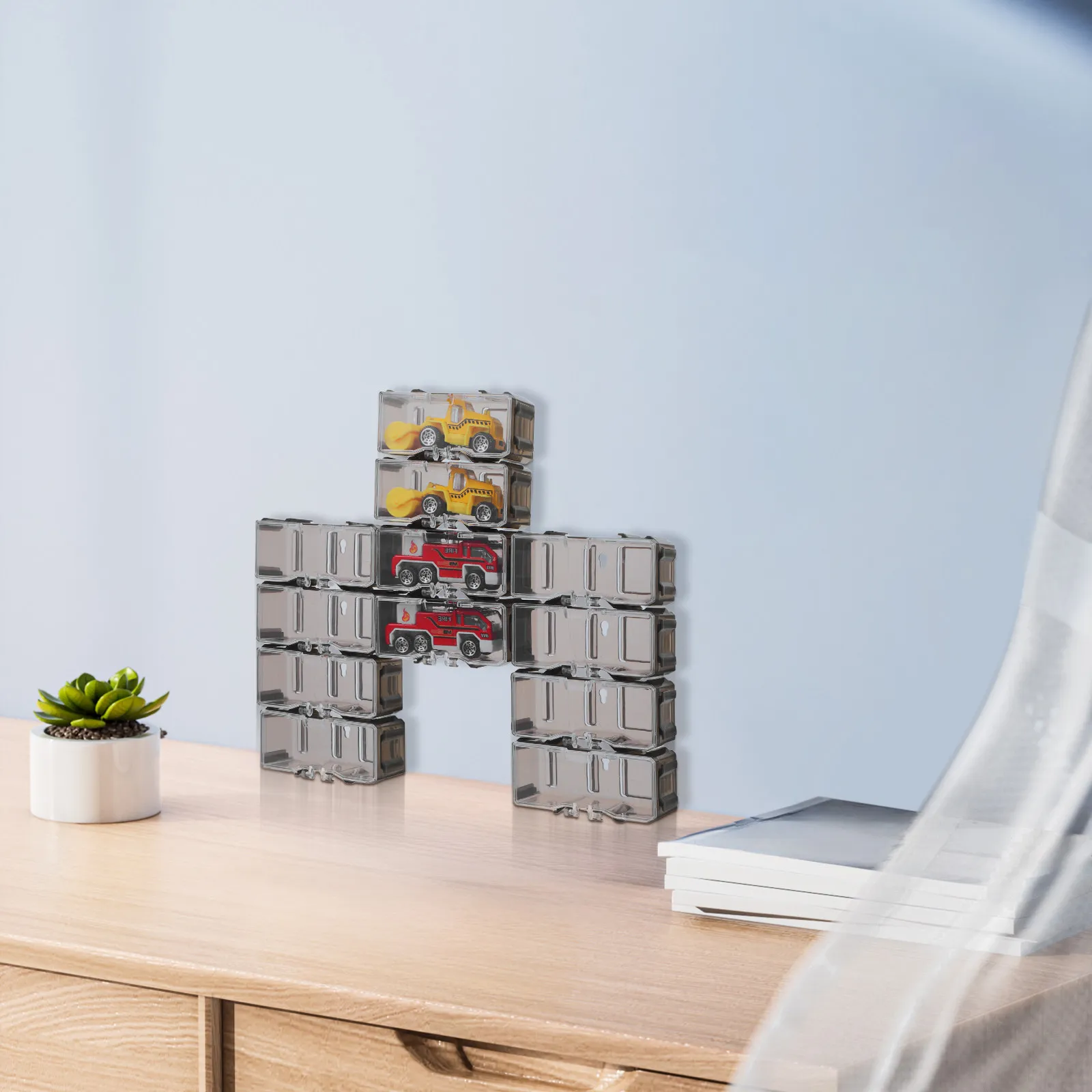 40Pcs Transparent Car Display Box Secure Storage for Miniature Vehicle Collectibles Dustproof Showcase Solution
40Pcs Transparent Car Display Box Secure Storage for Miniature Vehicle Collectibles Dustproof Showcase Solution