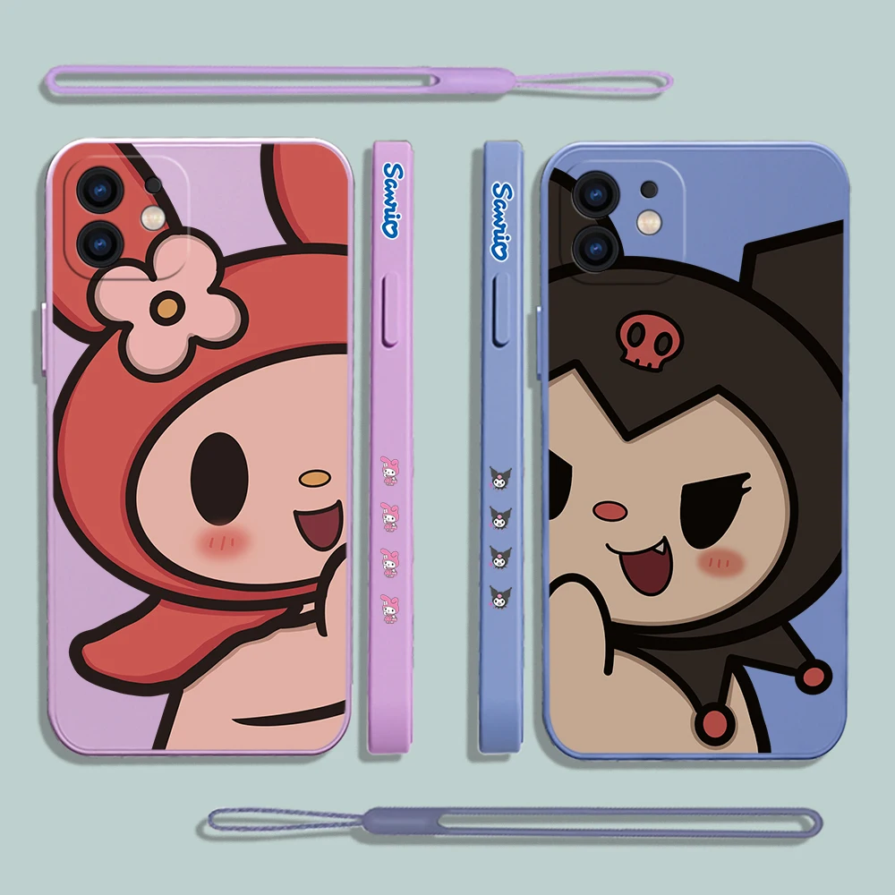 Cute Cartoon Melody Kuromi Phone Case For Huawei P50 P40 P30 P20 Nova 10 10SE 9SE Mate 40 30 20 Pro Lite P Smart 2021 Y7A Cover
Cute Cartoon Melody Kuromi Phone Case For Huawei P50 P40 P30 P20 Nova 10 10SE 9SE Mate 40 30 20 Pro Lite P Smart 2021 Y7A Cover