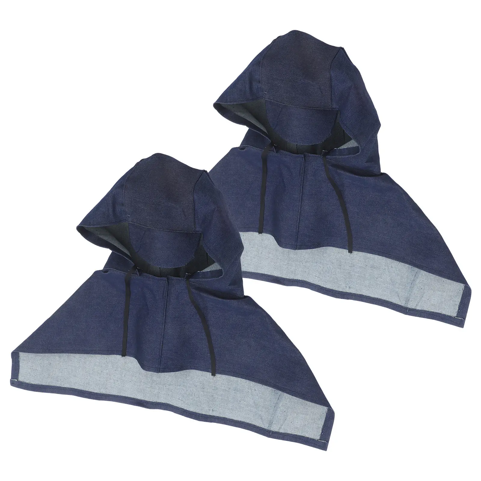 2Set Work Hood Protective Dustproof Hooded Shoulder Cape Industrial Denim Smock Cape for Sanding Grinding Woodworking Workshop
2Set Work Hood Protective Dustproof Hooded Shoulder Cape Industrial Denim Smock Cape for Sanding Grinding Woodworking Workshop