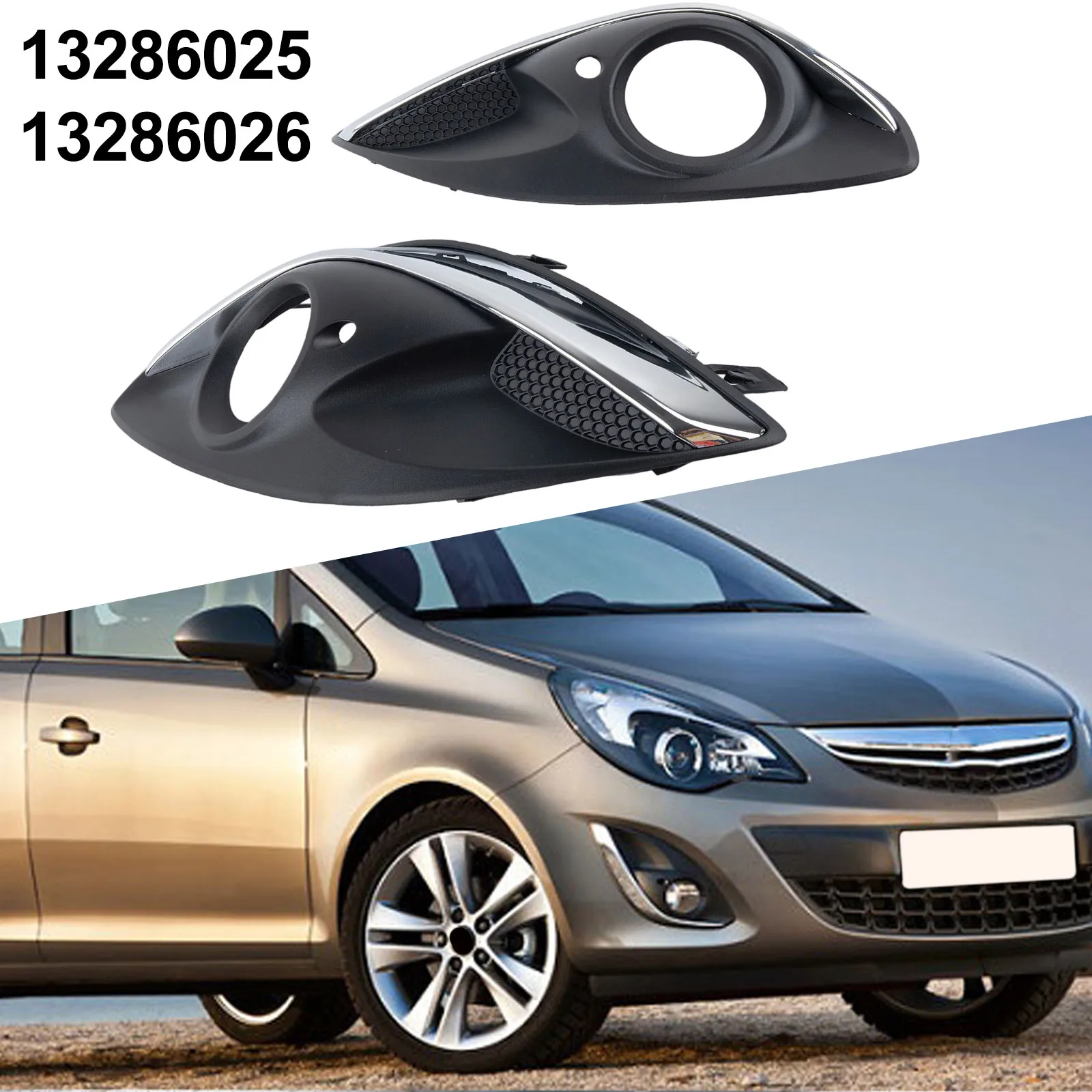 Car Fog Lamp Frame Black Front Bumper Grill Practical Application Quick Installation Features Reliable Performance
Car Fog Lamp Frame Black Front Bumper Grill Practical Application Quick Installation Features Reliable Performance