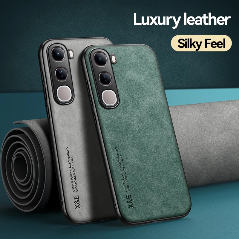 Leather Case for vivo V40 Lite 4G (IDN) 5G Car Magnetic Holder Silicone Protection Hard Phone Cover vivoV40Lite(IDN) V2417 Shell
Leather Case for vivo V40 Lite 4G (IDN) 5G Car Magnetic Holder Silicone Protection Hard Phone Cover vivoV40Lite(IDN) V2417 Shell