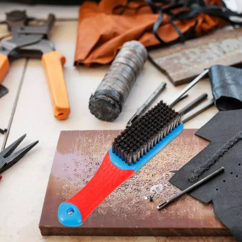 Durable Duty Stainless Steel Wire Brush with Comfortable Plastic Handle Scratch Brushes Cleaning Metal Rust Removal Tool
Durable Duty Stainless Steel Wire Brush with Comfortable Plastic Handle Scratch Brushes Cleaning Metal Rust Removal Tool