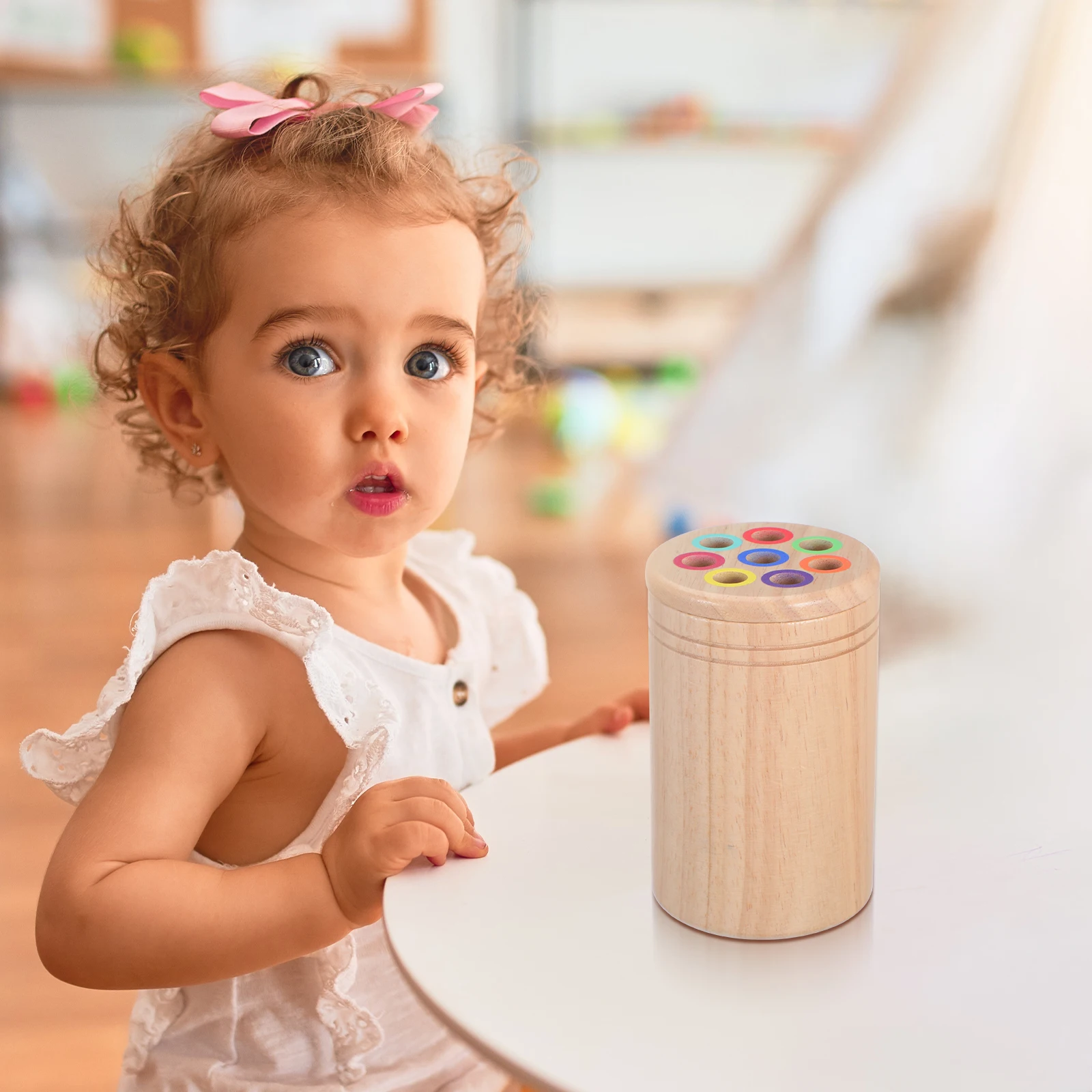 Color Sorting Cups Wooden Puzzle Toys Preschool Counting Plaything Motor Skills Game Educational Sticks Shape Recognition Safe
Color Sorting Cups Wooden Puzzle Toys Preschool Counting Plaything Motor Skills Game Educational Sticks Shape Recognition Safe