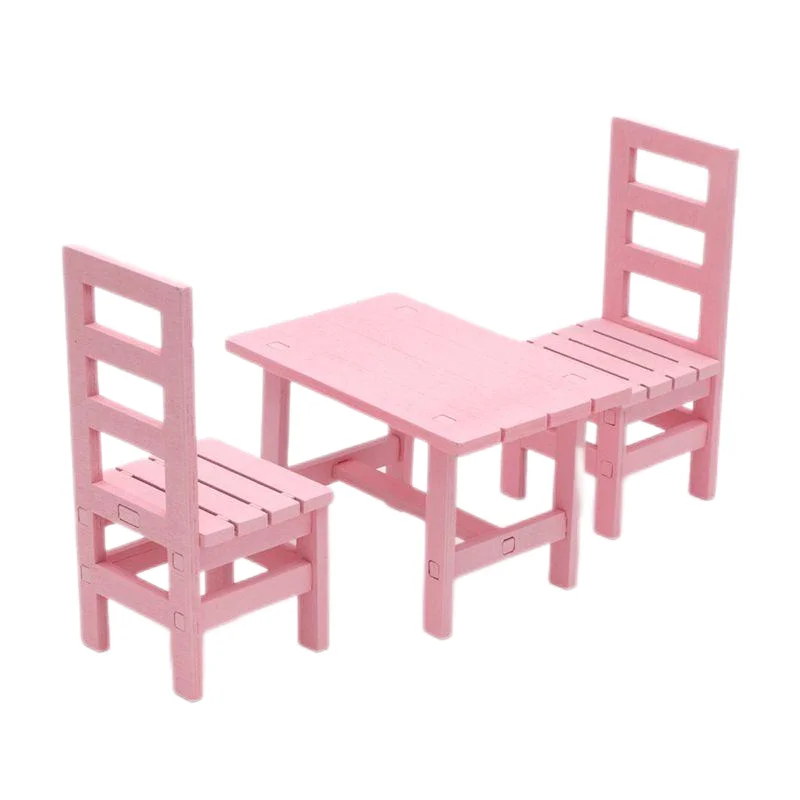Kawaii Items Kids Toys Miniature Dollhouse Furniture Wooden Dining-table Chair Set Fast Shipping Things For Doll House DIY Game
Kawaii Items Kids Toys Miniature Dollhouse Furniture Wooden Dining-table Chair Set Fast Shipping Things For Doll House DIY Game