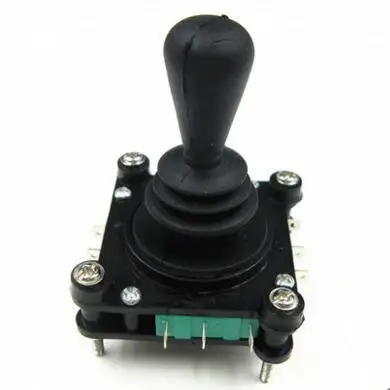 AC 240V 5Amp Four Normal Open 4NO 4NC(Each Micro Switch Has 1NO 1NC) Normally Closed Momentary Spring Returned Joystick Switch
AC 240V 5Amp Four Normal Open 4NO 4NC(Each Micro Switch Has 1NO 1NC) Normally Closed Momentary Spring Returned Joystick Switch