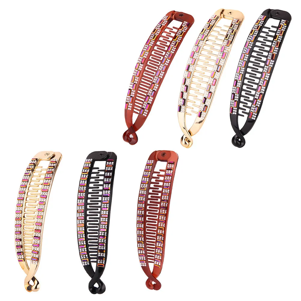 6Pcs Fish Design Hairpins Bright Chic Rhinestone Hair Clip Claw for Wedding Party Ball Updo Ponytail Holder Long Hair Clamp
6Pcs Fish Design Hairpins Bright Chic Rhinestone Hair Clip Claw for Wedding Party Ball Updo Ponytail Holder Long Hair Clamp