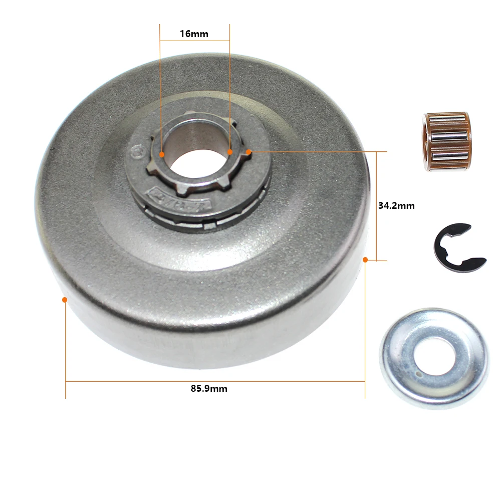 Clutch Drum Rim Sprocket Kit 3/8'' 7T For Stihl Chainsaw 064 066 MS640 MS650 MS660 MS661 1122 007 1000
Clutch Drum Rim Sprocket Kit 3/8'' 7T For Stihl Chainsaw 064 066 MS640 MS650 MS660 MS661 1122 007 1000
