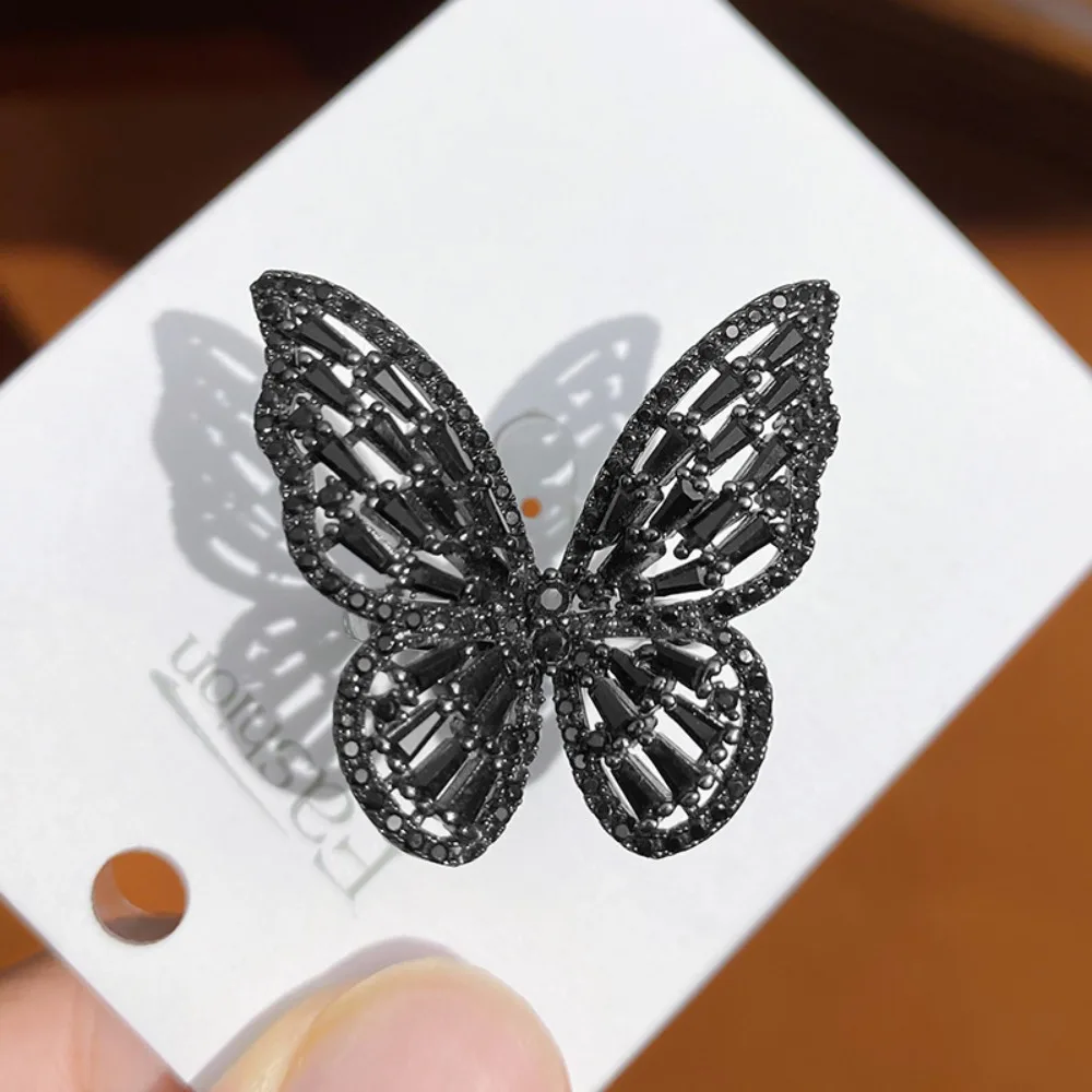 Personality Forest Style Dreamlike Butterfly Ring Shiny Jewelry Butterfly Engagement Rings Vintage Silver Opening Ring Women Men
Personality Forest Style Dreamlike Butterfly Ring Shiny Jewelry Butterfly Engagement Rings Vintage Silver Opening Ring Women Men