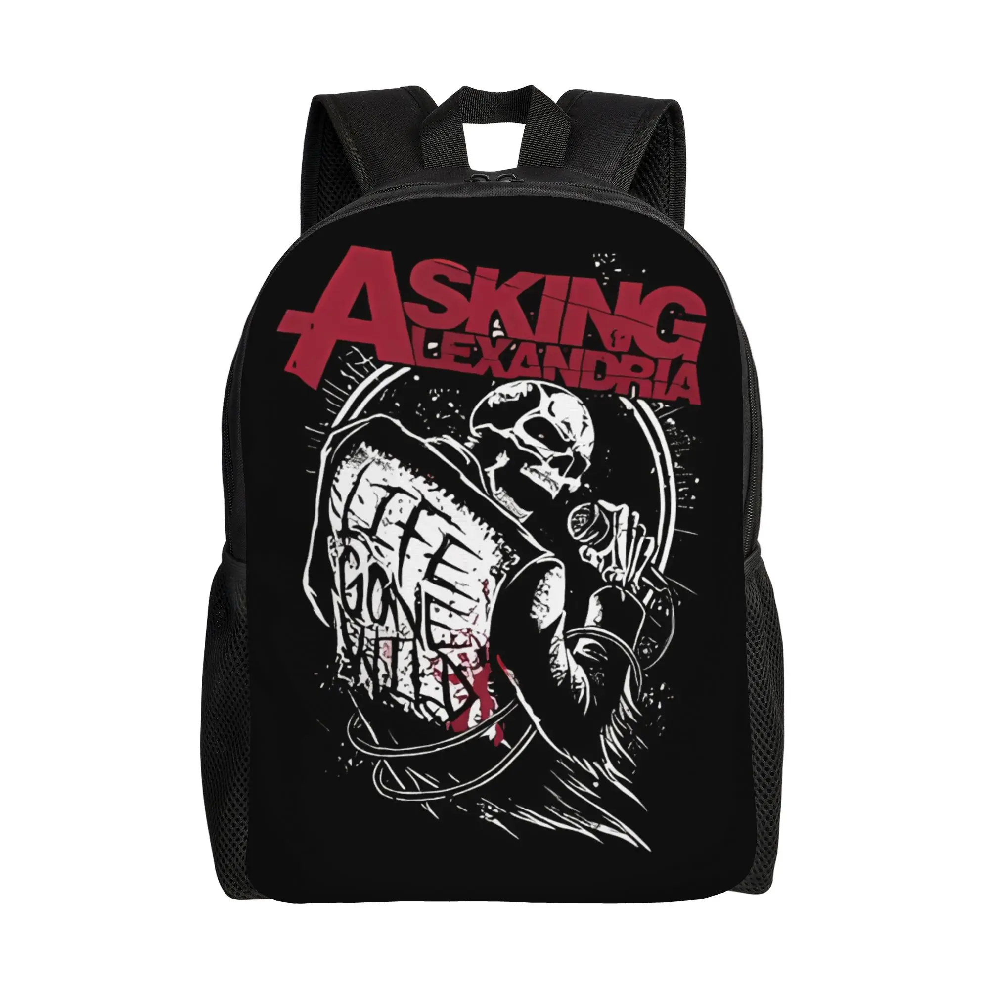 Life Gone Wild White Asking Alexandria Backpack Men Daily Large Capacity Schoolbag Back To School Season
Life Gone Wild White Asking Alexandria Backpack Men Daily Large Capacity Schoolbag Back To School Season