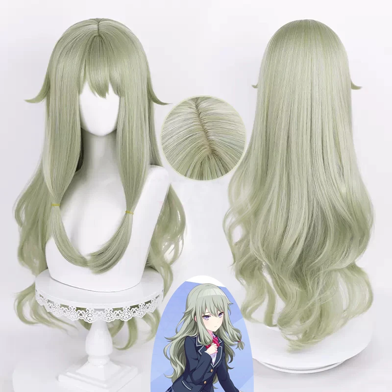 80cm Long Kusanagi Nene Cosplay Wig Anime Project SEKAI COLORFUL STAGE! Cosplay Green Curly Hair Heat Resistant Hair Woman Wigs
80cm Long Kusanagi Nene Cosplay Wig Anime Project SEKAI COLORFUL STAGE! Cosplay Green Curly Hair Heat Resistant Hair Woman Wigs