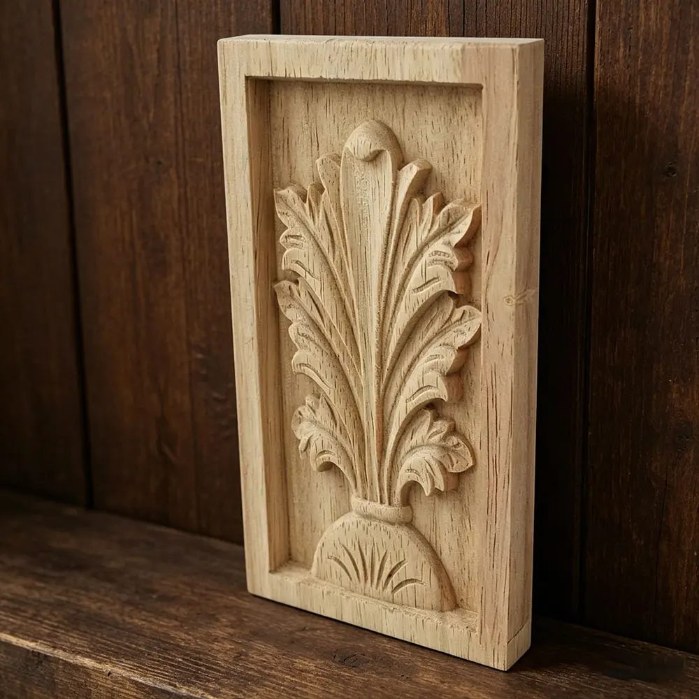 2PCS 15cm Wood Applique Decal Figurines Wooden Carved Decor Unpainted Large Crown Leaves Rectangle Flower Furniture Doors Home
2PCS 15cm Wood Applique Decal Figurines Wooden Carved Decor Unpainted Large Crown Leaves Rectangle Flower Furniture Doors Home