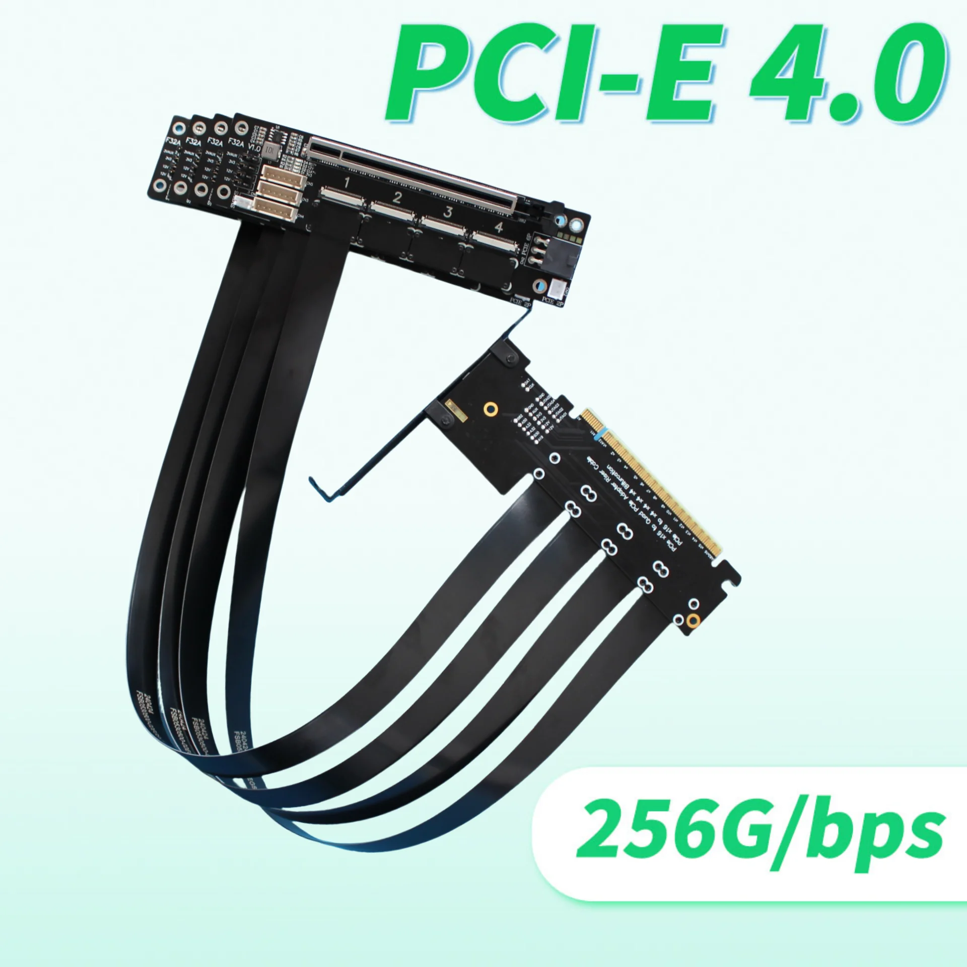Новый удлинительный кабель для видеокарты ADT Riser PCI-E 4.0 X16 FFC 2025 года к разделенной адаптерной карты X16/X8X8/X8X4X4/X4X4X4 256 Гбит/с
Новый удлинительный кабель для видеокарты ADT Riser PCI-E 4.0 X16 FFC 2025 года к разделенной адаптерной карты X16/X8X8/X8X4X4/X4X4X4 256 Гбит/с