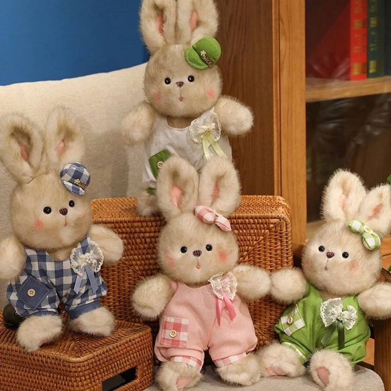 35CM Cute Pajama Dress-up Little Rabbit Plush Toys Multiple Bow DIY Sets Soothing Rabbit Dolls Birthday and Christmas Gifts
35CM Cute Pajama Dress-up Little Rabbit Plush Toys Multiple Bow DIY Sets Soothing Rabbit Dolls Birthday and Christmas Gifts