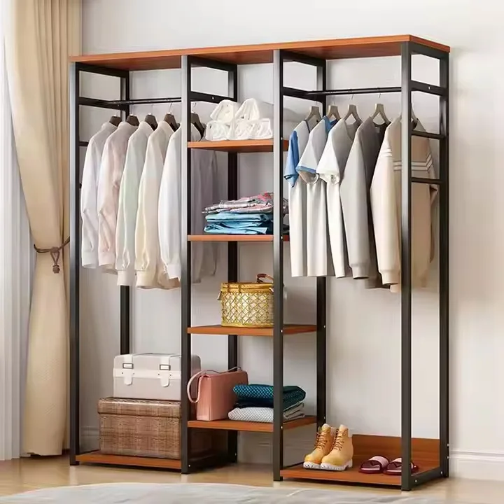 Floor-to-ceiling storage open combination clothing storage cabinet
Floor-to-ceiling storage open combination clothing storage cabinet