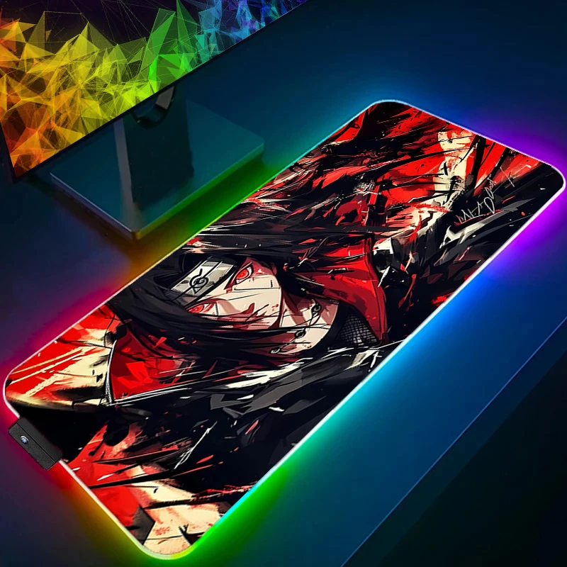 Светодиодный коврик для мыши N-naruto Itachi Uchiha, компьютерная клавиатура, ковер с подсветкой, большие игровые аксессуары, коврик для мыши RGB, коврик для ПК, геймер, настольный коврик
Светодиодный коврик для мыши N-naruto Itachi Uchiha, компьютерная клавиатура, ковер с подсветкой, большие игровые аксессуары, коврик для мыши RGB, коврик для ПК, геймер, настольный коврик